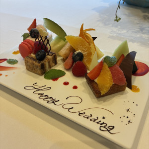 デザートプレート|769492さんのルグラン軽井沢ホテル&リゾートの写真(2529273)