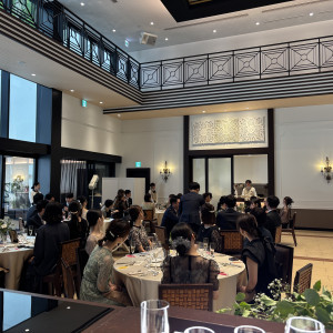 高砂目線下座|769500さんのアルカンシエル luxe mariage 大阪（アルカンシエルグループ）の写真(2529382)