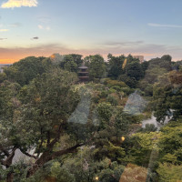 披露宴会場からの景色