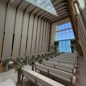 天井が9メートル越えのチャペル!|769529さんの翠楓シーズンズテラスの写真(2530064)