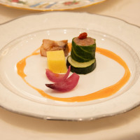 披露宴でも料理の写真です。松阪キュイジーヌコースを選びました