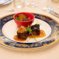 披露宴でも料理の写真です。松阪キュイジーヌコースを選びました