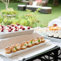 デザートビュッフェの写真です。