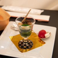 披露宴でも料理の写真です。松阪キュイジーヌコースを選びました