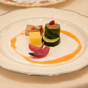 披露宴でも料理の写真です。松阪キュイジーヌコースを選びました|769534さんの華王殿 KAODENの写真(2529888)