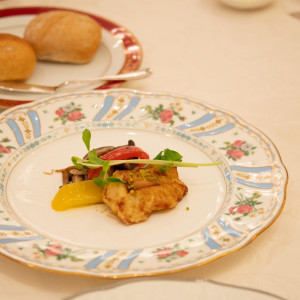 披露宴でも料理の写真です。松阪キュイジーヌコースを選びました|769534さんの華王殿 KAODENの写真(2529891)