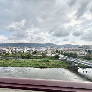 屋上テラスからの景色