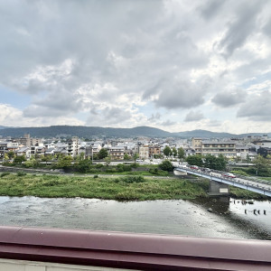 屋上テラスからの景色|769536さんのFUNATSURU KYOTO KAMOGAWA RESORT（登録有形文化財）の写真(2529724)