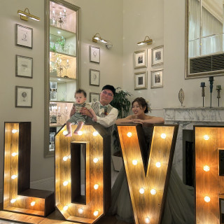 お色直し後に撮っていただいた写真!