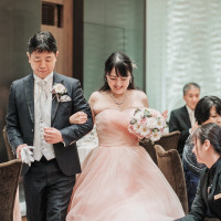 新郎・新婦退場。