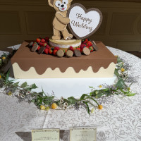 ダッフィーのケーキ