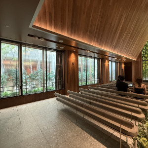 きれいなチャペル|769563さんのアルモニーソルーナ表参道/テイクアンドギヴ・ニーズウェディングの写真(2566550)