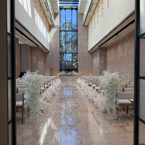 天井が高くて綺麗なチャペル|769563さんのキンプトン新宿東京の写真(2566468)