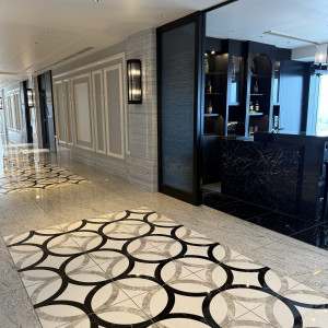 チャペルに行くまでの廊下|769563さんのハイアット リージェンシー 横浜の写真(2572696)