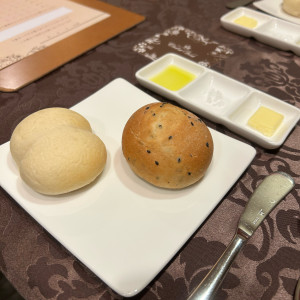 パンにつけたオイル？がとても美味しかったです|769574さんのHILLSIDE VILLA Ciel et Vert（ヒルサイドヴィラ シエル ヴェルト）の写真(2530599)