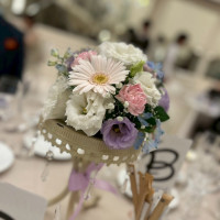 ゲストテーブル装花