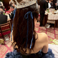 お色直し後ろ姿