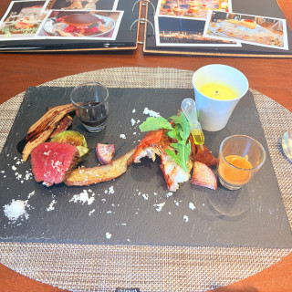 試食したプレートです。
