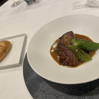 和風の味付けで食べやすかったフォアグラ