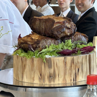 ローストビーフ入刀