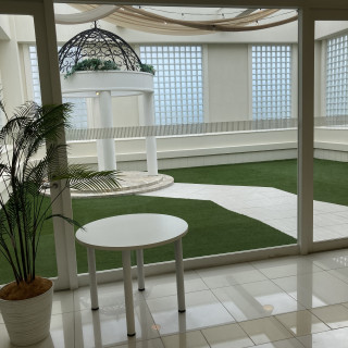 フラワーシャワー出来るスペース