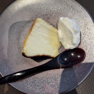 チーズケーキとろけました、、