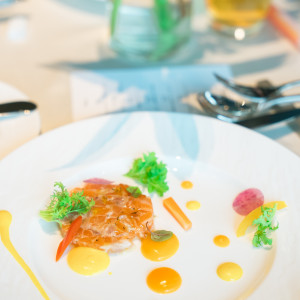 この前菜？がすごく好きで美味しかったです！サーモンのタルタル|769768さんのSTADIUM CITY HOTEL NAGASAKIの写真(2531414)