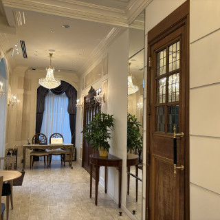 会場入ってすぐの廊下です