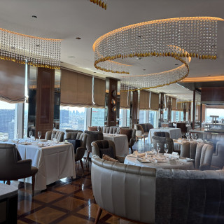 披露宴会場です。ライブキッチンもあります。