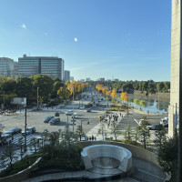 会場からの景色