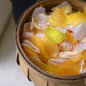 フラワーシャワーの籠は貸してもらえます|769837さんの覚王山ル・アンジェ教会の写真(2542508)