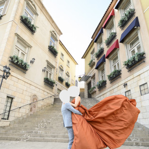 披露宴後大階段での撮影|769837さんの覚王山ル・アンジェ教会の写真(2542550)