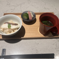 試食でいただいたご飯とお味噌汁です。とても美味しかったです