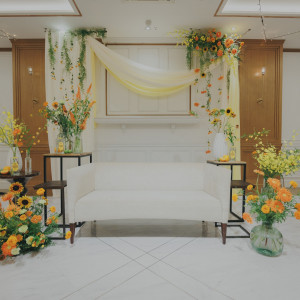 ソファ高砂|769852さんの麻布迎賓館/テイクアンドギヴ・ニーズウェディングの写真(2545608)