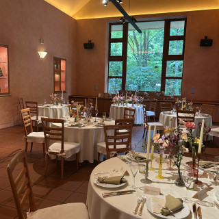 緑もあり楽しい雰囲気です