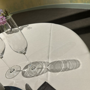 ワイングラスが非常に綺麗でした|769859さんの星野リゾート 軽井沢ホテルブレストンコートの写真(2534270)