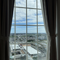 披露宴会場からの外の景色です。