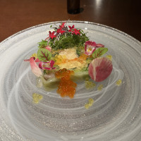 前菜です。多彩な料理です。