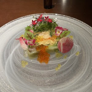 前菜です。多彩な料理です。|769869さんのSAKURA SKY PALACE(サクラスカイパレス)の写真(2542613)