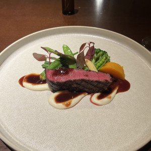 メインのお肉です。19,000円のコースのものを。|769869さんのSAKURA SKY PALACE(サクラスカイパレス)の写真(2542612)