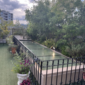 ガーデンプールもありました。|769869さんのヴィクトリアガーデン恵比寿迎賓館/テイクアンドギヴ・ニーズウェディングの写真(2537294)