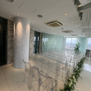 チャペル左側です。壁です。|769869さんのSAKURA SKY PALACE(サクラスカイパレス)の写真(2542583)