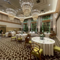 披露宴会場になります。