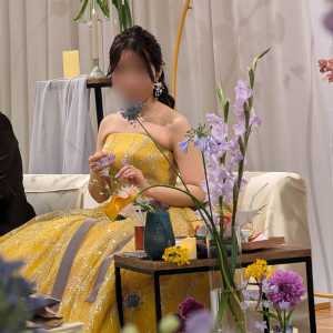 お花とドレスがマッチしていて素敵♪|769932さんの住吉大社の写真(2540081)