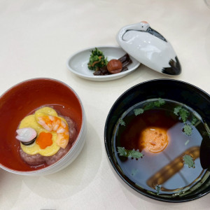 コース最後のご飯もの。お味噌汁がとにかく美味しかった！|769932さんの住吉大社の写真(2539926)