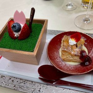 デザート。抹茶のティラミス|769932さんの住吉大社の写真(2539925)