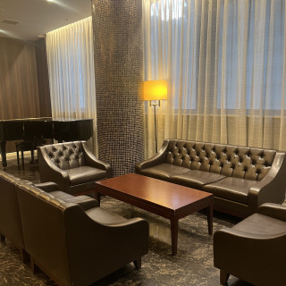 受付中の参列者控えロビーです