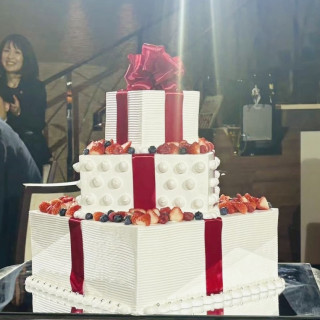 可愛いケーキ作ってもらいました!