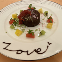 試食のデザート
