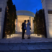 ライトアップが夜になっても綺麗でお気に入りの写真です